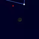 Enge Begegnung von Jupiter und Mond am 3. August 2027
