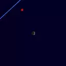 Enge Begegnung von Mars und Mond am 6. August 2027