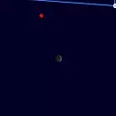 Enge Begegnung von Mars und Mond am 4. September 2027