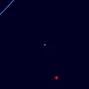 Close Approach of Mercury and Moon at 11 August 2026