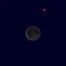 Close Approach of Mercury and Moon at 5 March 2027 