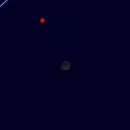 Enge Begegnung von Merkur und Mond am 1. September 2027