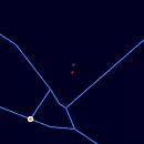 Close approach of Uranus and Venus on 13 June 2027 