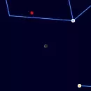 Close approach of Venus and Moon on 4 December 2026 