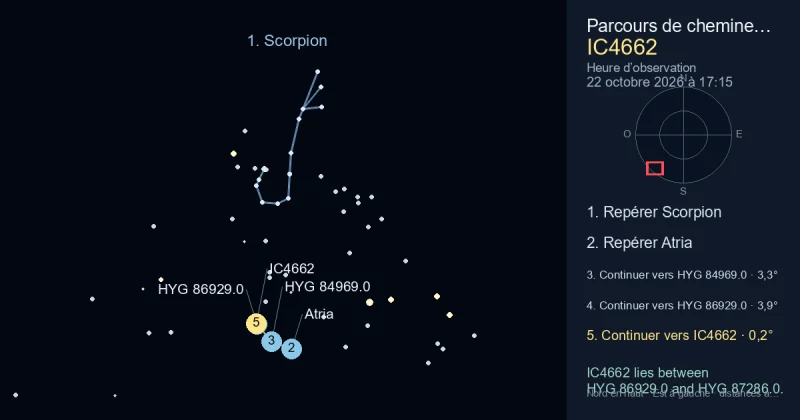 Comment trouver IC4662 avec Scorpion