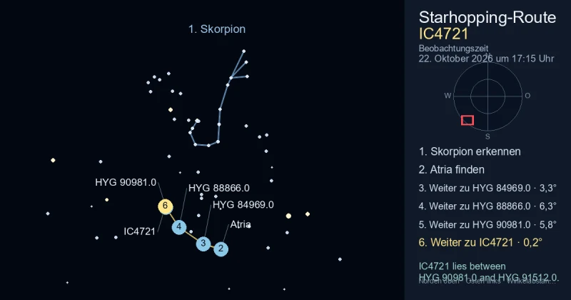 So findest du IC4721 mithilfe von Skorpion