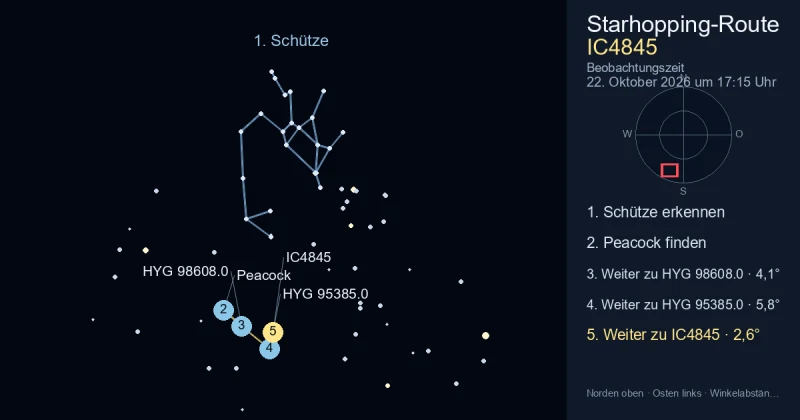 So findest du IC4845 mithilfe von Schütze