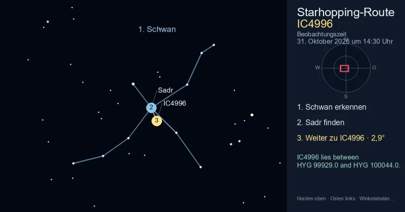 So findest du IC4996 mithilfe von Schwan