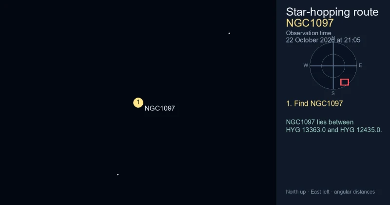 How to find NGC1097