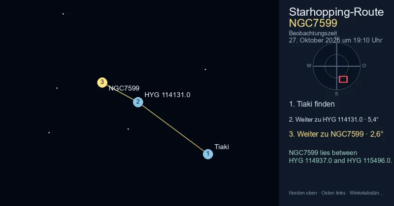 NGC7599 von Tiaki aus finden