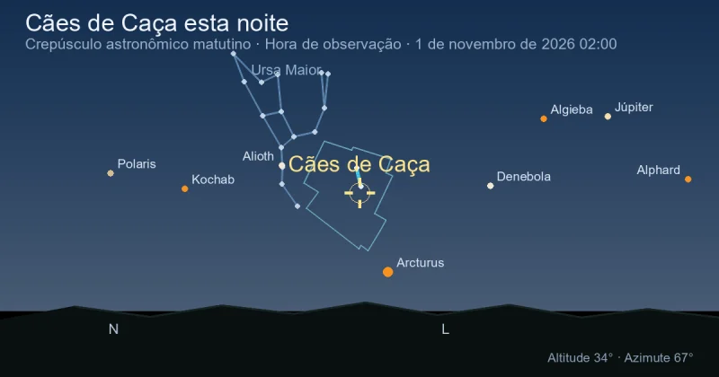 Cães de Caça esta noite