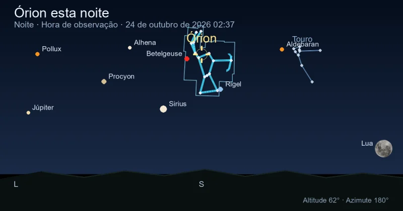 Orion esta noite