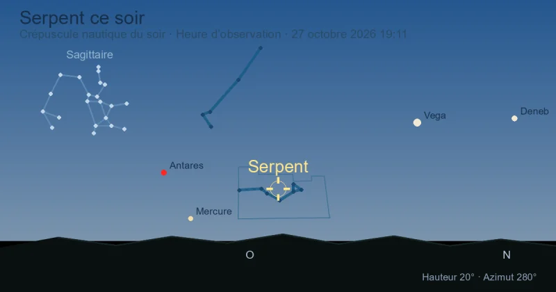 Serpens ce soir