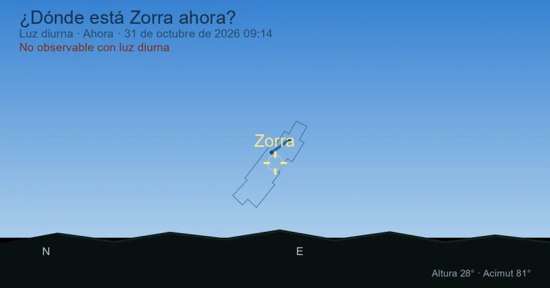 ¿Dónde está Zorra ahora?