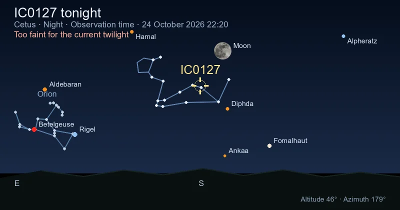 IC0127 tonight