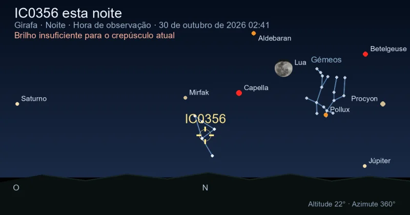 IC0356 esta noite