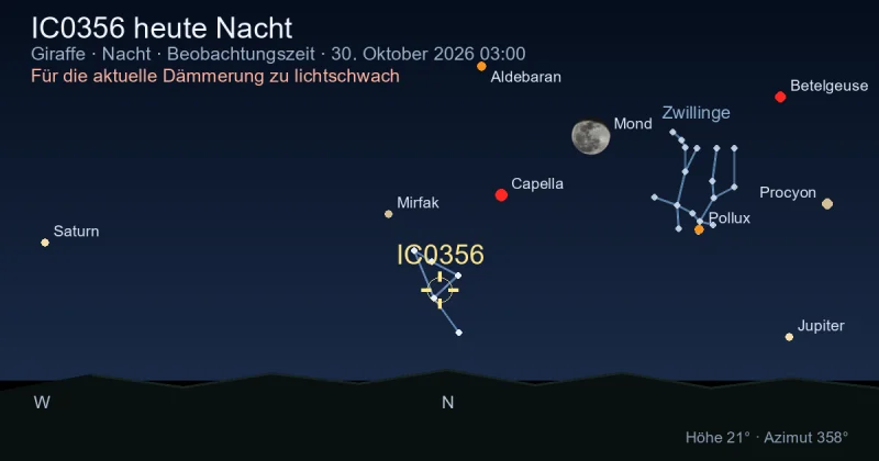 IC0356 heute Nacht