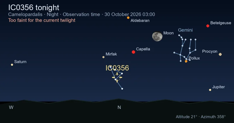 IC0356 tonight