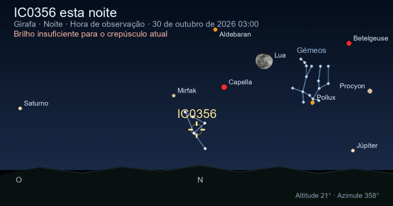 IC0356 esta noite