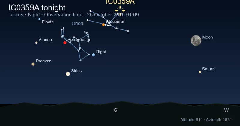 IC0359A tonight