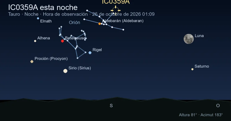 IC0359A esta noche