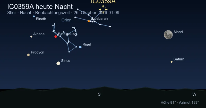 IC0359A heute Nacht
