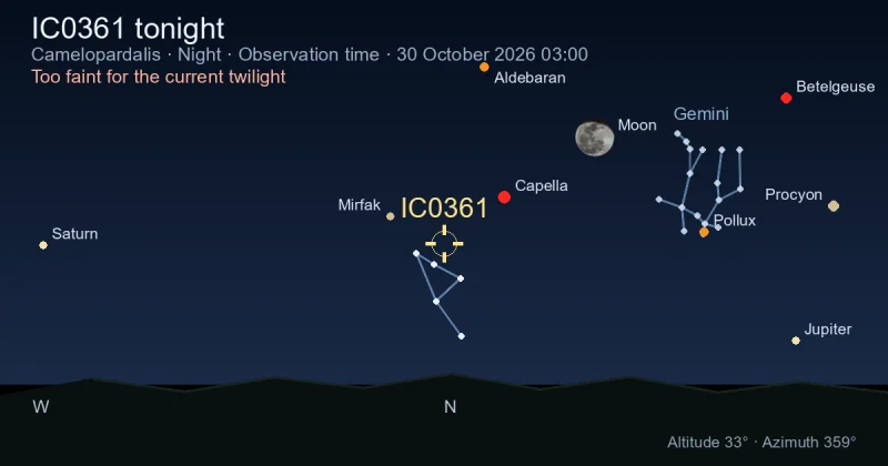 IC0361 tonight