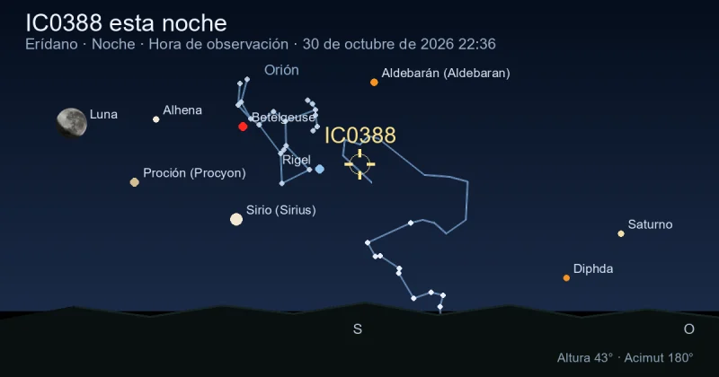 IC0388 esta noche