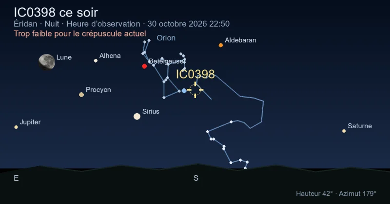 IC0398 ce soir