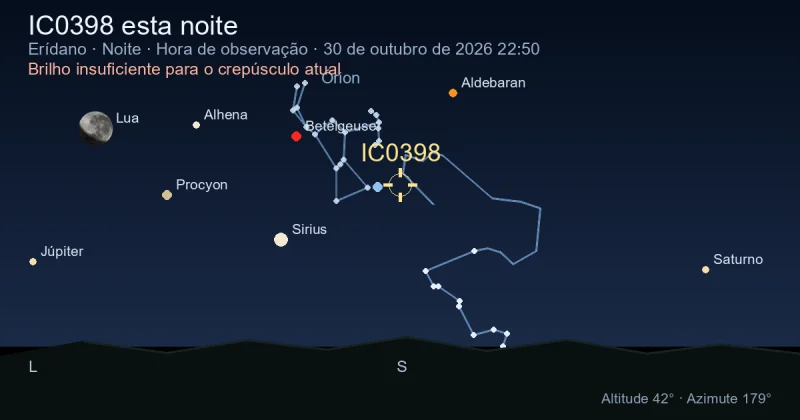 IC0398 esta noite