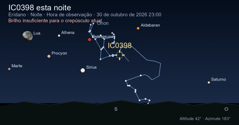 IC0398 esta noite