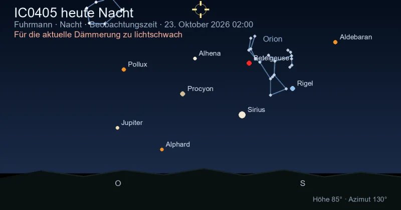 IC0405 heute Nacht