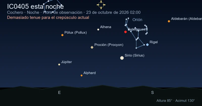 IC0405 esta noche