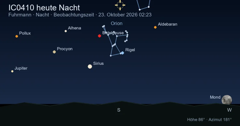 IC0410 heute Nacht