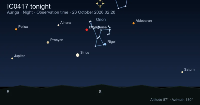 IC0417 tonight