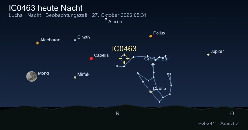 IC0463 heute Nacht