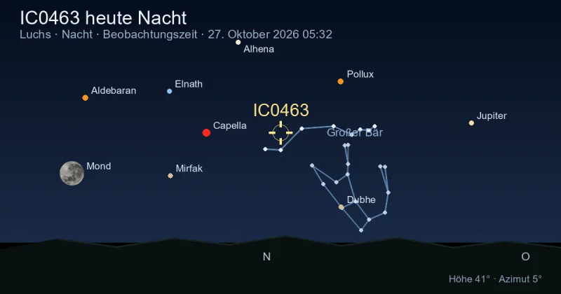 IC0463 heute Nacht