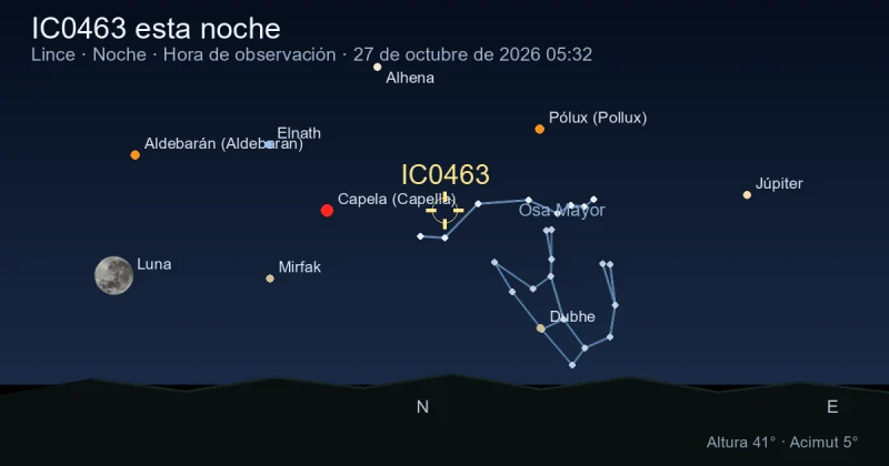 IC0463 esta noche