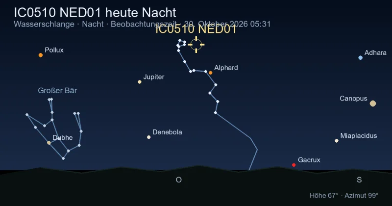 IC0510 NED01 heute Nacht