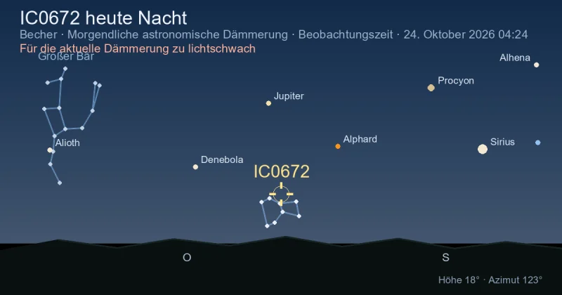 IC0672 heute Nacht