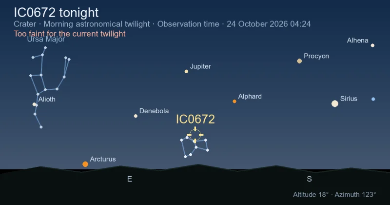 IC0672 tonight