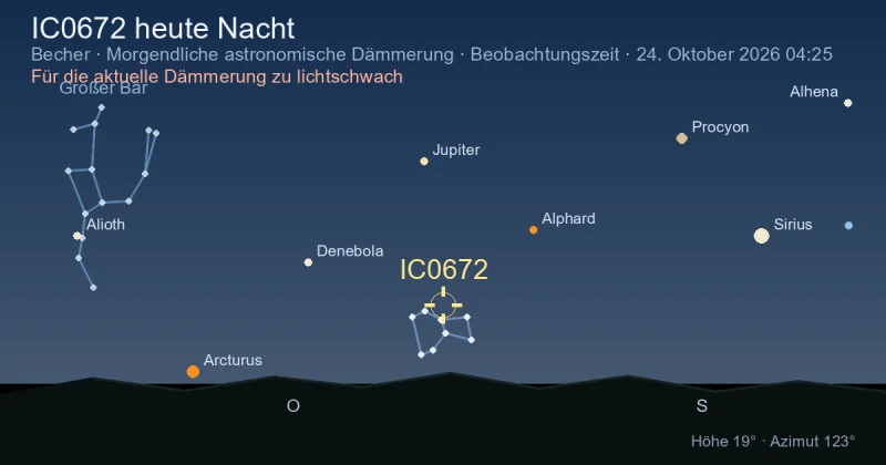 IC0672 heute Nacht