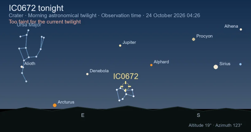IC0672 tonight
