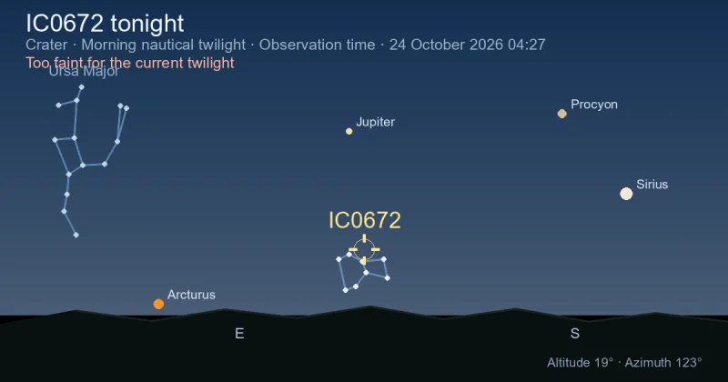 IC0672 tonight