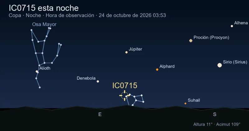 IC0715 esta noche