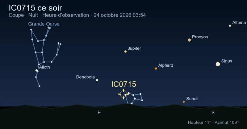 IC0715 ce soir