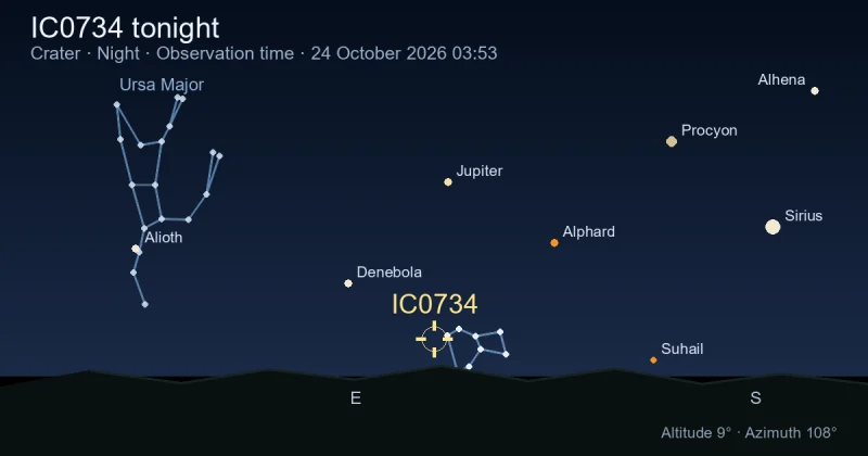 IC0734 tonight