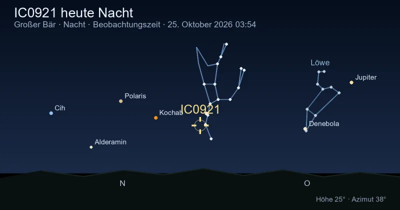 IC0921 heute Nacht