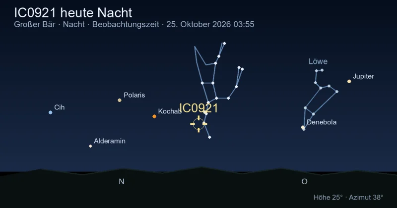 IC0921 heute Nacht