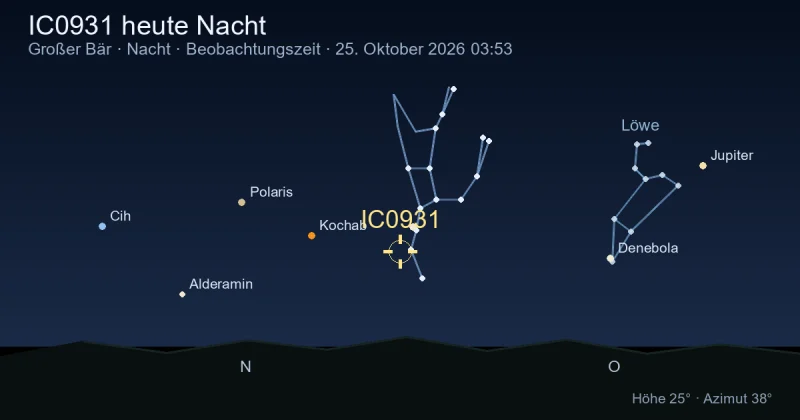 IC0931 heute Nacht